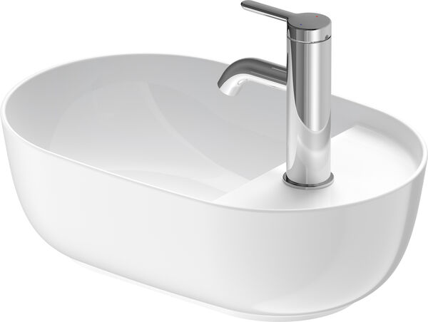 Lavabo à poser Duravit Luv blanc image number 0