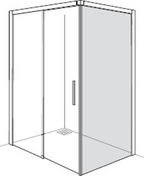 Seitenwand Alterna liva Finox Echtglas klar CareTec Pro