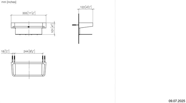 Ablage Dornbracht Imo Platin matt image number 1