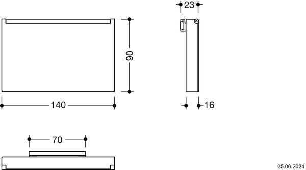 Papierhalter Hewi 900Q image number 1