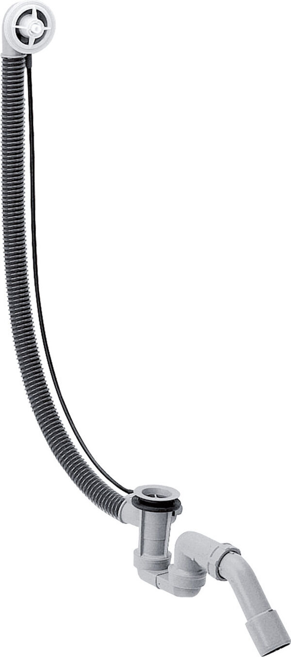 Wannengarnitur hansgrohe Flexaplus, Ablaufventil 1 1/2" Kabellänge 78 cm Sifon image number 0