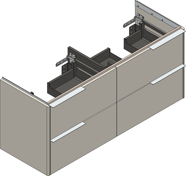 Meuble sous-lavabo Alterna pro S Blanc premium image number 0