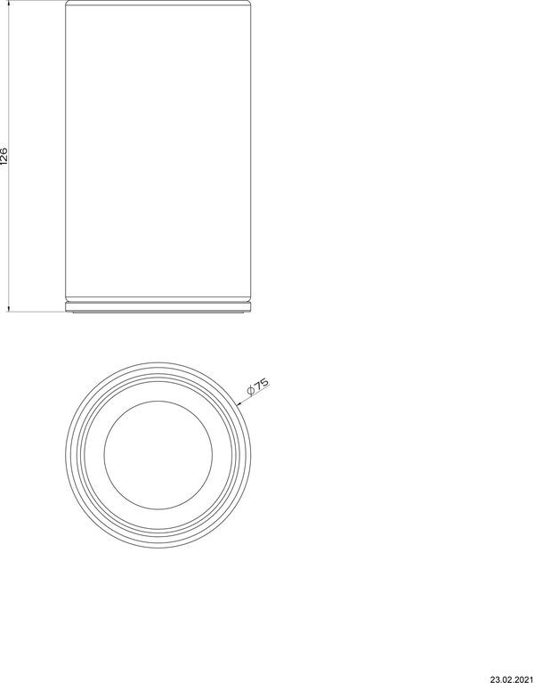 Glashalter Gessi 316 Warm steel brushed Flessa image number 1