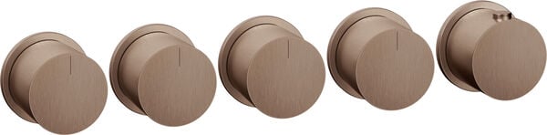 Bade- und Duschenmischer Endmontageset Gessi Habito Copper brushed image number 0