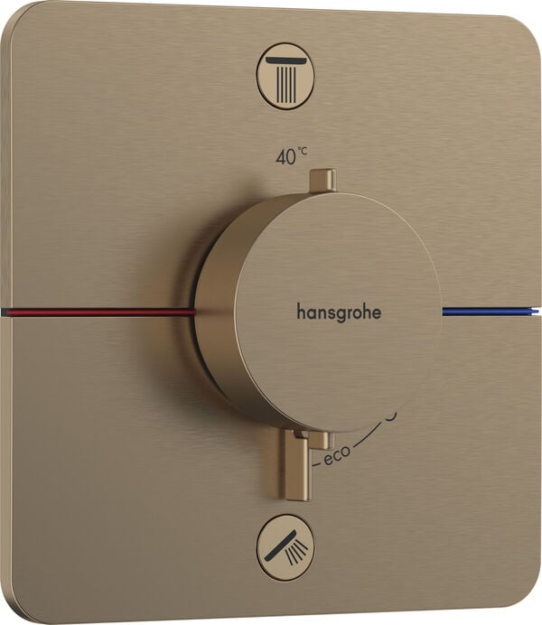 Système de douche Hansgrohe Shower Select Comfort Q Brushed bronze image number 0