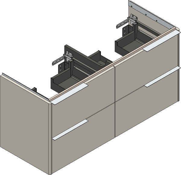 Meuble sous-lavabo Alterna pro S Blanc premium image number 0