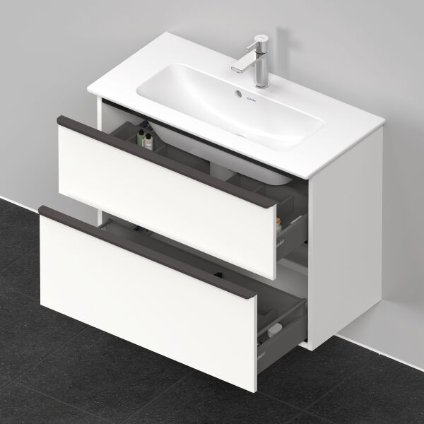 Meuble sous-lavabo Duravit D-Neo Blanc mat image number 3