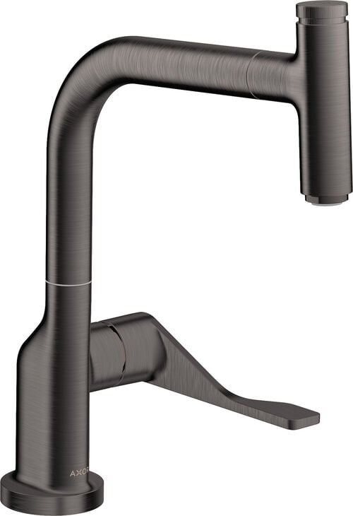 Spültischmischer Axor Citterio Select Brushed black chrome