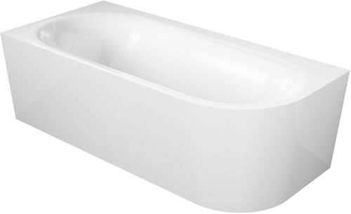 Badewanne Schmidlin Sella Shape Left 175 x 80 cm Weiss