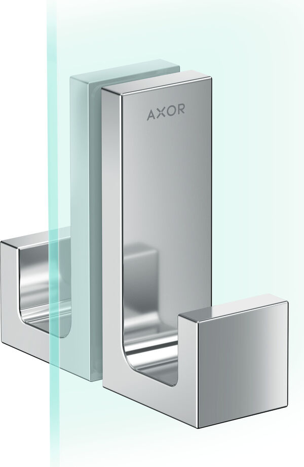 Duschgriff Axor Universal Rectangular Verchromt image number 0