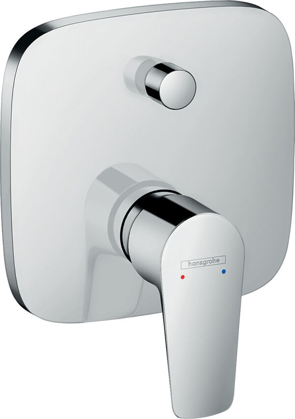 Bademischer-Endmontageset Hansgrohe Talis E Verchromt image number 0