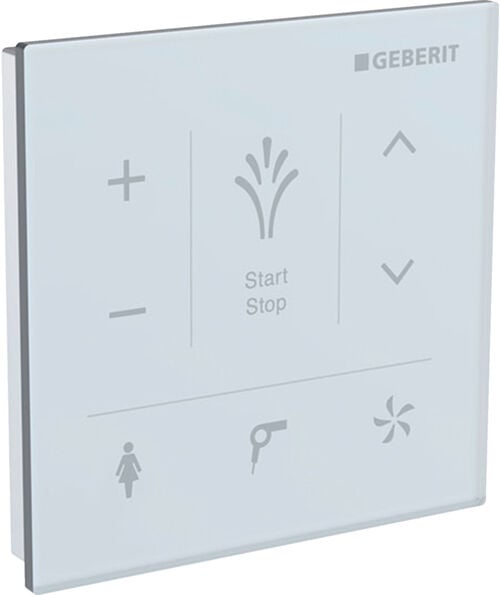 Panneau de commande mural Geberit Mera Blanc