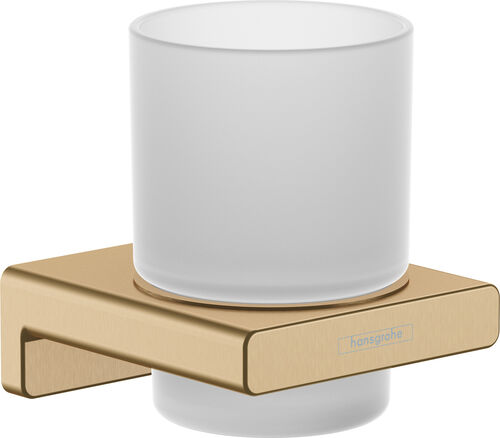 Porte-verre Hansgrohe AddStoris brushed bronze
