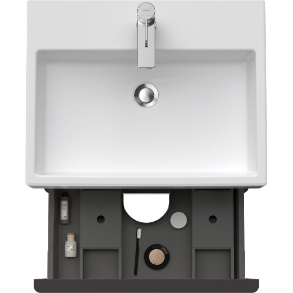 Armadio sottolavabo Duravit D-Neo Taupe opaco image number 4