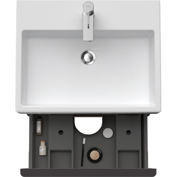 Armadio sottolavabo Duravit D-Neo Taupe opaco image number 4