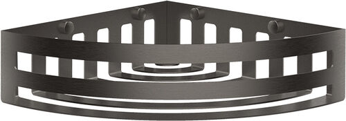 Drahtseifenhalter Gessi Rilievo Eckmodell Black metal brushed