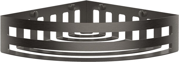 Drahtseifenhalter Gessi Rilievo Eckmodell Black metal brushed image number 0