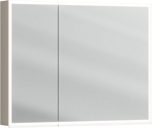 Armoire de toilette Alterna luuna LED plus Dark taupe Couleur de lumi&egrave;re r&eacute;glable en continu 2700-6500 K