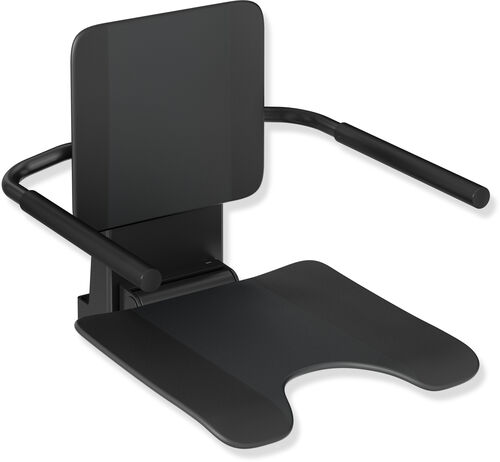 Sedile da agganciare Hewi 900 Nero opaco