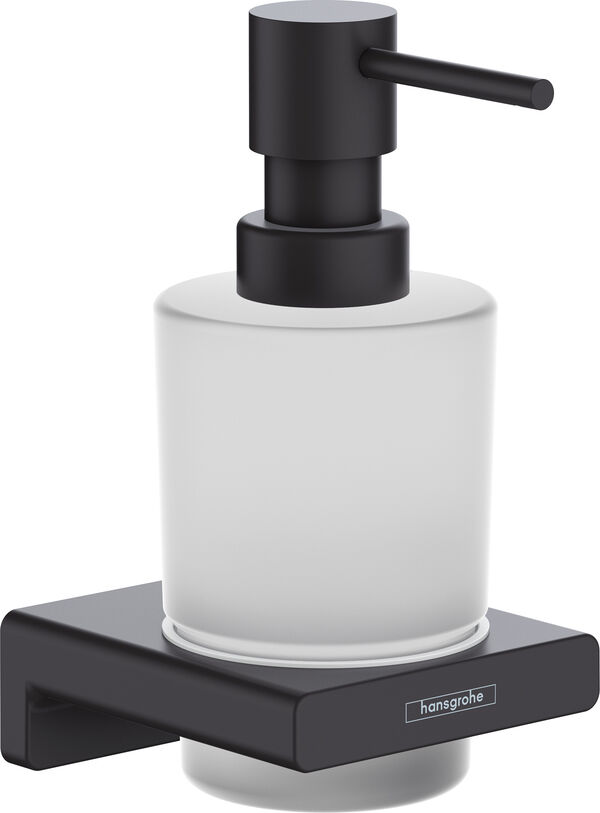 Distributeur de savon Hansgrohe AddStoris Noir mat image number 0