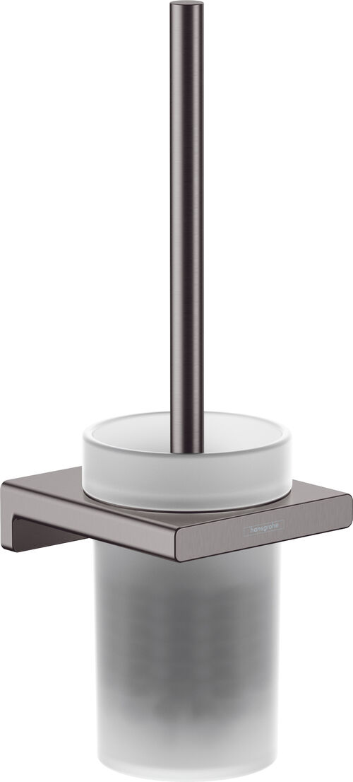 Porte-balai de WC Hansgrohe AddStoris Brushed black chrome