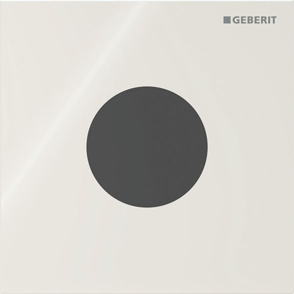 Commande urinoir Geberit HyTronic IR Typ40 round Gris sable Verre image number 0