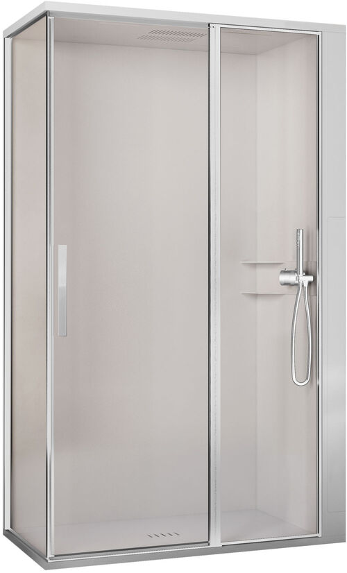 Dampfdusche Ronal Skyfall Shower Silber hochglanz