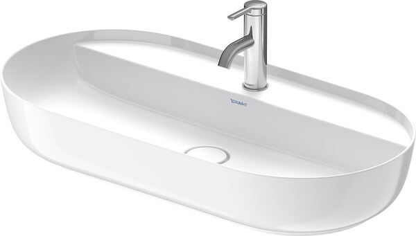 Auflegewaschtisch Duravit Luv 80 x 40 cm Weiss image number 0