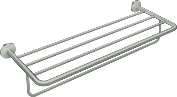 Porte-serviettes multi-barres Axor Universal Circular couleur acier inoxydable image number 0