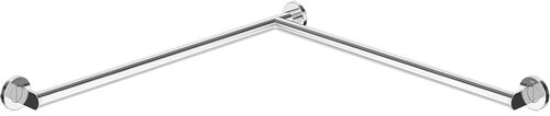 Barre d'appui d'angle Hewi 900 Acier inoxydable brillant