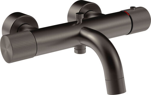 Bademischer Gessi Habito Black metal brushed rigato Bademischer Gessi Habito Black metal brushed rigato
