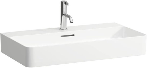 Waschtisch Laufen Val 75 x 42 cm Weiss matt image number 0