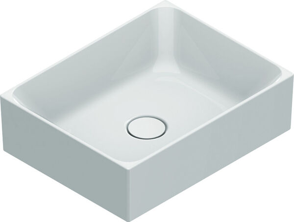 Auflegewaschtisch Alterna elena 45 x 35 cm Weiss Cleaneffekt image number 0