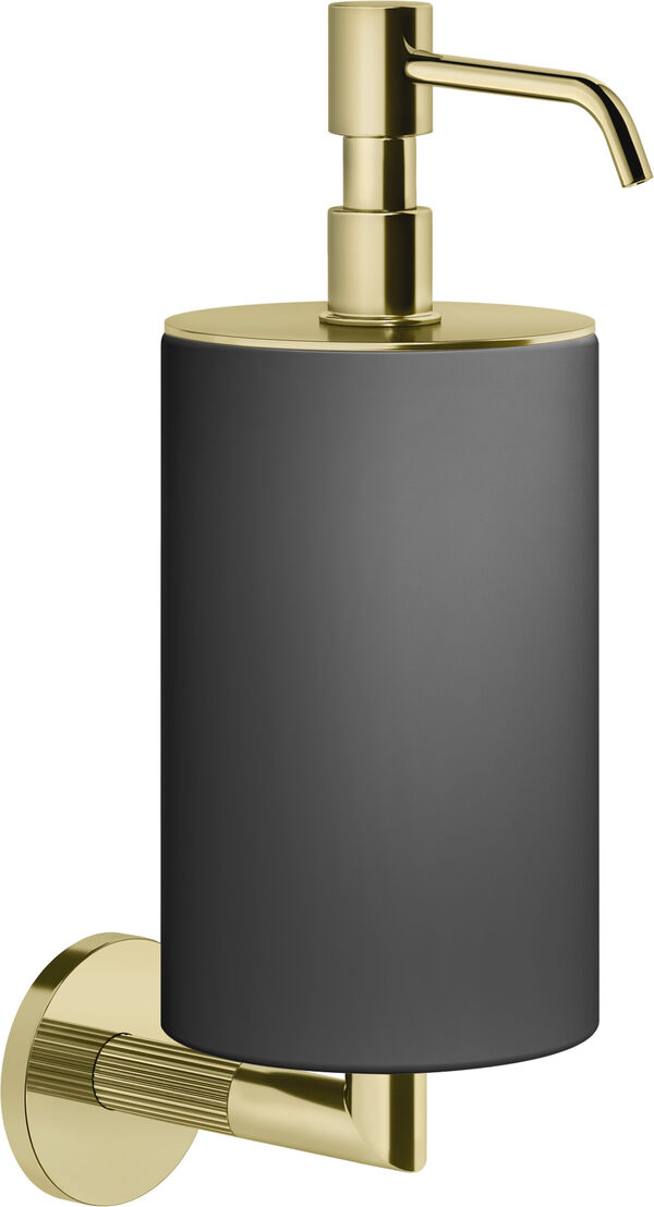 Distributeur de savon Gessi Ingranaggio Laitone PVD image number 0