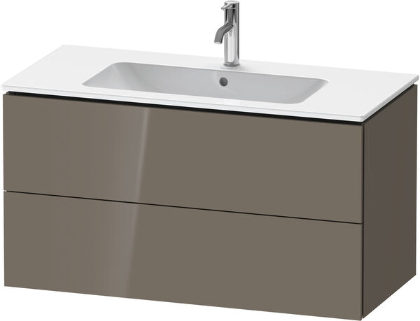 Waschtischmöbel Duravit L-Cube flannel grey hochglanz image number 0