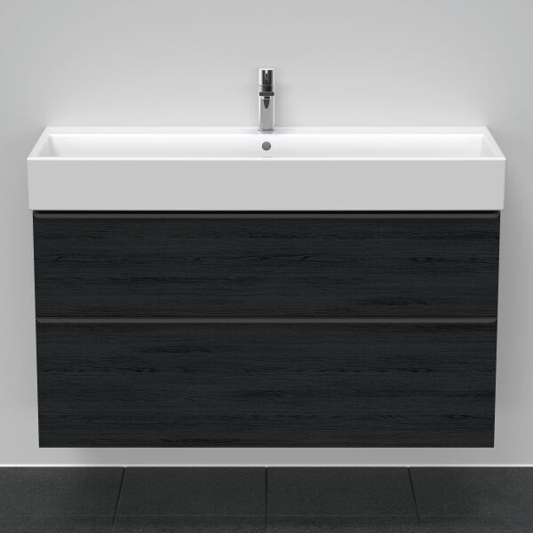 Armadio sottolavabo Duravit D-Neo Rovere nero image number 2
