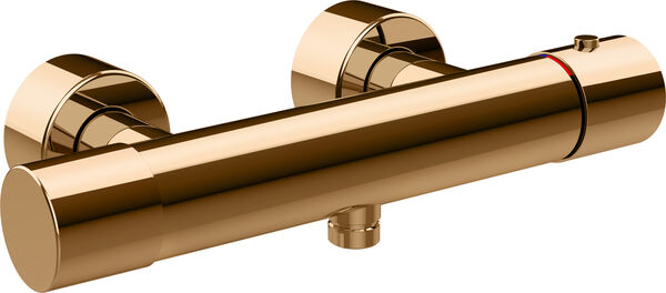 Miscelatore da doccia Gessi Habito, termoatato, diatanza 130 - 170 mm, commutazione rotativa con image number 0