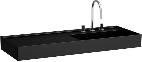 Waschtisch Laufen Kartell 120 x 46 cm Schwarz matt image number 0