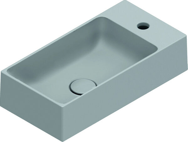 Handwaschbecken Alterna elena 50 x 25 cm Zement satiniert Cleaneffekt image number 0