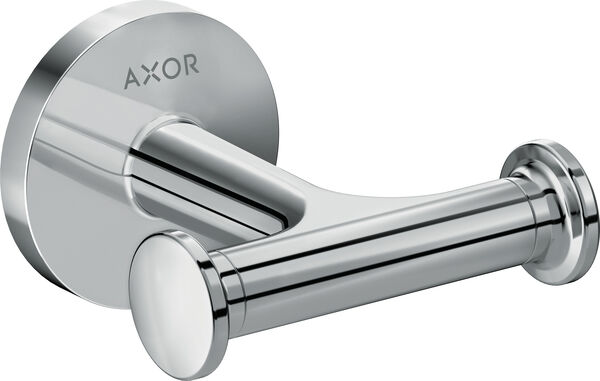 Handtuchhaken doppelt Axor Universal Circular verchromt image number 0