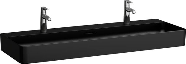 Waschtisch Laufen Val 120 x 42 cm Schwarz matt image number 0