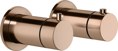 M&eacute;langeur de douche-set de montage final Gessi Anello / Ingranaggio Copper