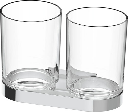 Doppelglashalter Bodenschatz Lindo verchromt