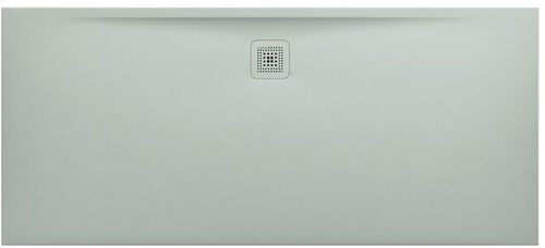 Duschenwanne Laufen Pro Superflach 180 x 80 cm Hellgrau matt