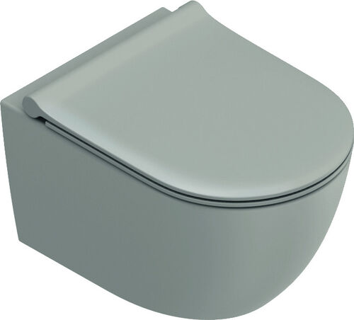 Wand-Klosett Alterna modena S-Tec rimless taubengrau matt Cleaneffekt