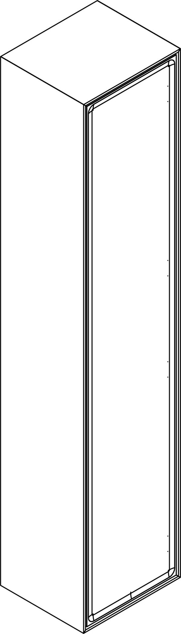 Armoire haute Alterna elena plus Blanc image number 0