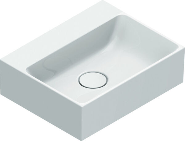 Wandbecken Alterna elena 40 x 32 cm Weiss Cleaneffekt image number 0
