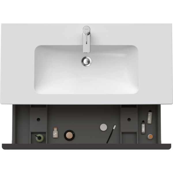 Armadio sottolavabo Duravit D-Neo Rovere naturale image number 4