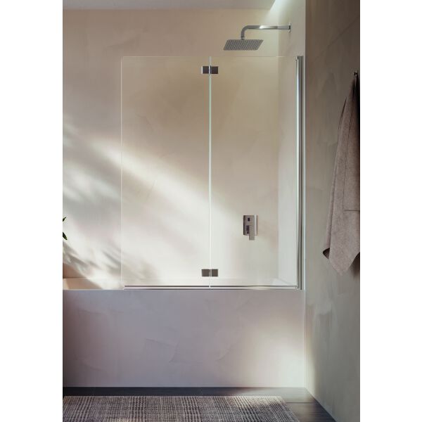 Falt-Pendeltüre Duka Multi-S 4000 new silbereloxiert Echtglas klar ProCare image number 1