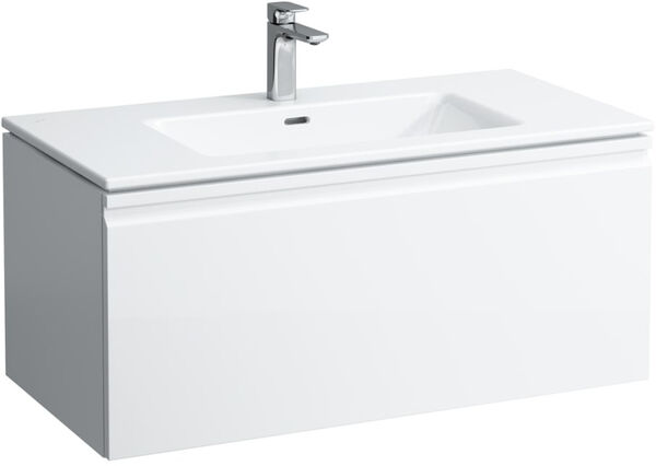 Combinaison de lavabo Pro S Blanc mat image number 0